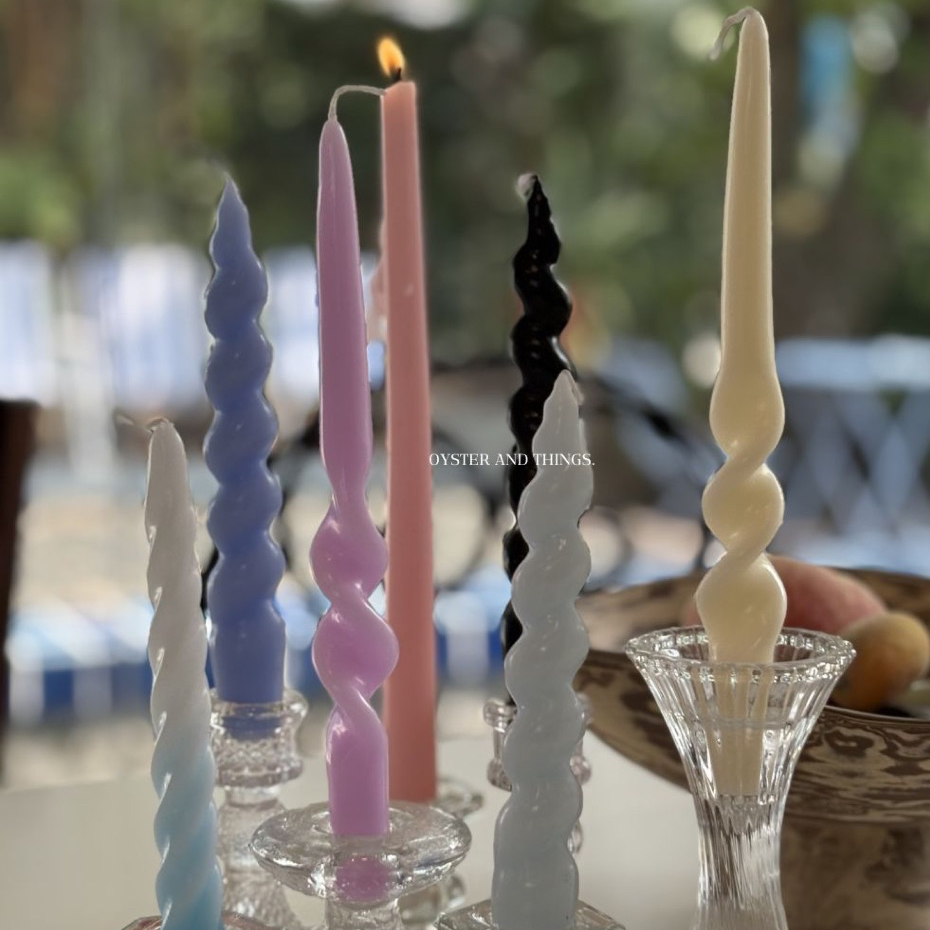 รวมเทียนเกลียว | Twist Candle | Oyster and Things.