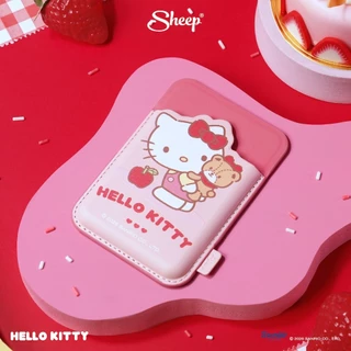 [MS Wallet Hello Kitty] Hello Kitty Collection MS Wallet ที่ใส่บัตรแม่เหล็กแปะหลังโทรศัพท์ สำหรับเคสแม่เหล็ก ลายคิตตี้