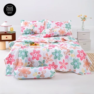 ผ้านวม ผ้าห่มปรับอากาศ ลายการ์ตูน Blanket 4/5/6 ฟุต นุ่ม ระบายอากาศได้ดี ซักเครื่องได้