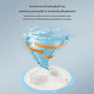 KADONIA เครื่องซักผ้ามินิฝาบน ขนาด ฟังก์ชั่น 2In1 ซักและปั่นแห้งในตัวเดียวกัน ประหยัดน้ำและพลังงาน เหมาะสำหรับเด็ก