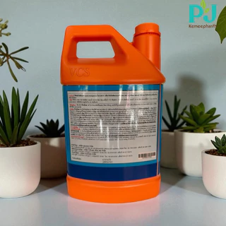 ช๊าคซิเนต15 ขนาด 4L((แพ็ค 4 แกลลอน)) #กลูโฟซิเนต น้ำสีฟ้าเกรดA เผาไหม้กึ่งดูดซึม