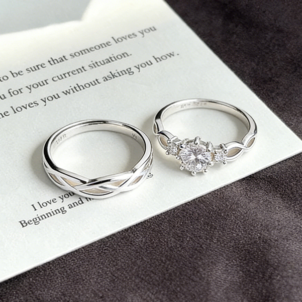 Anti Stress Anxiety Ring For Women Stainless Steel Sun Pendant Spinner Fidget Finger Rings Fashion B