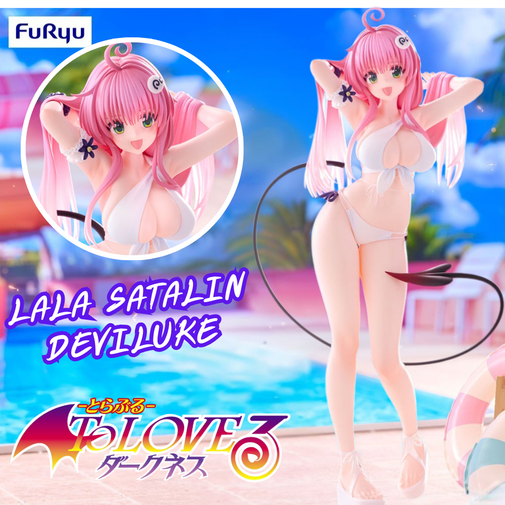 (Pre-order)/โมเดลลาล่า มือ1 ฟิกเกอร์แท้จากญี่ปุ่น/TO LOVE RU DARKNESS TRIO-TRY-IT  LALA SATALIN DEVILUKE (ในรูปตัวอย่าง)