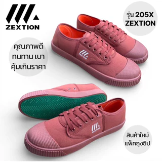 💦พร้อมส่ง💦 ZEXTION เซคชั่น รองเท้าผ้าใบนักเรียน (งานถุงไม่มีกล่อง) ไซส์ 30-45 TX-205 -X รองเท้าผ้าใบ ราคาถูก