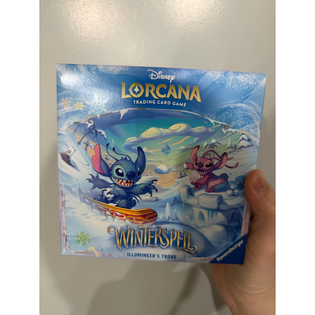 Disney Lorcana Winterspell กล่อง Trove Seal มือ1