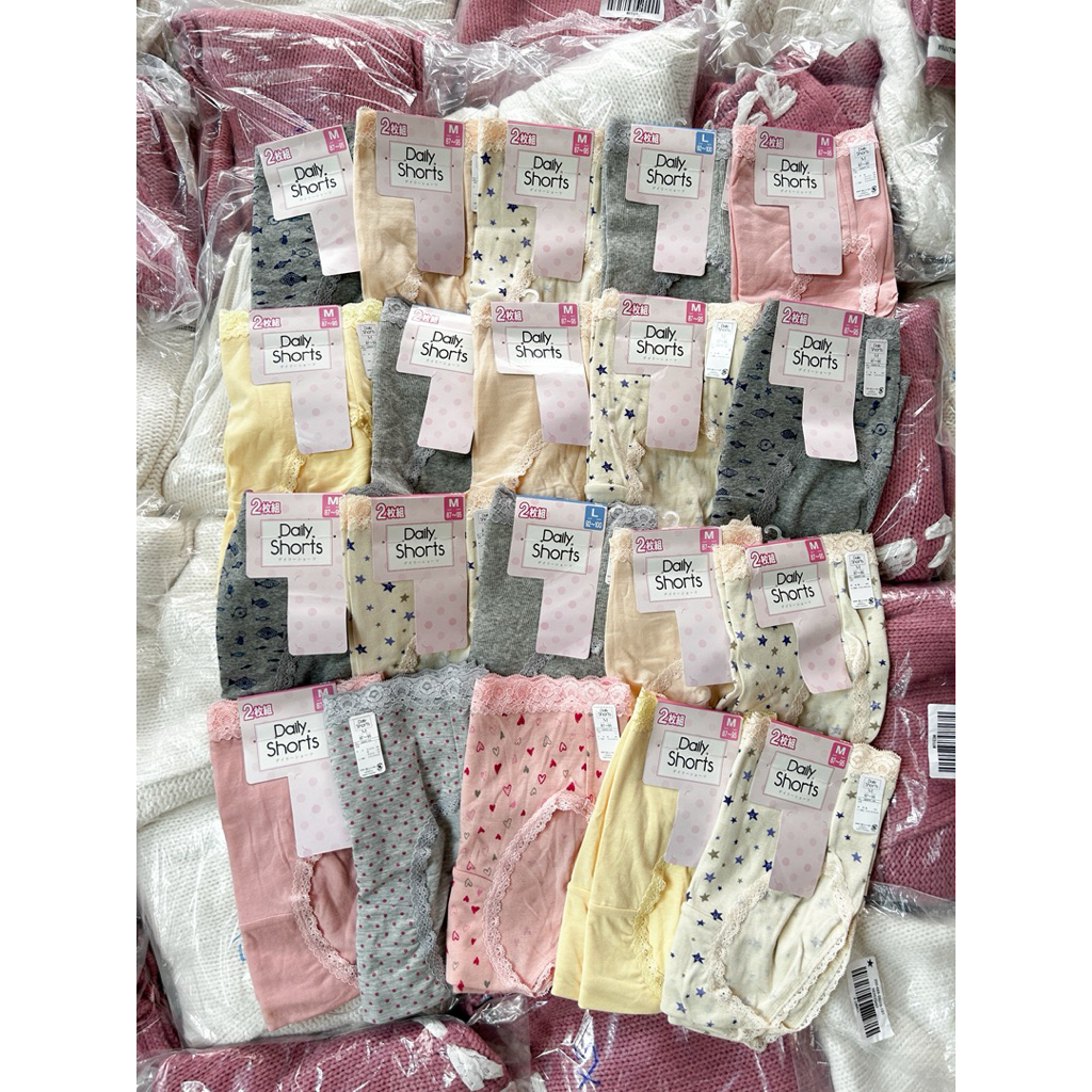 (ของแท้💯) Daily's Shorts กางเกงชั้นในผู้หญิง แบรนด์จากญี่ปุ่น มีหลายสี (1 ตัว)