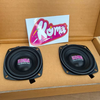 ล็อตใหม่ KOMA ลำโพงเสียงกลาง 3นิ้ว 4-8ohm 50w ราคาต่อคู่