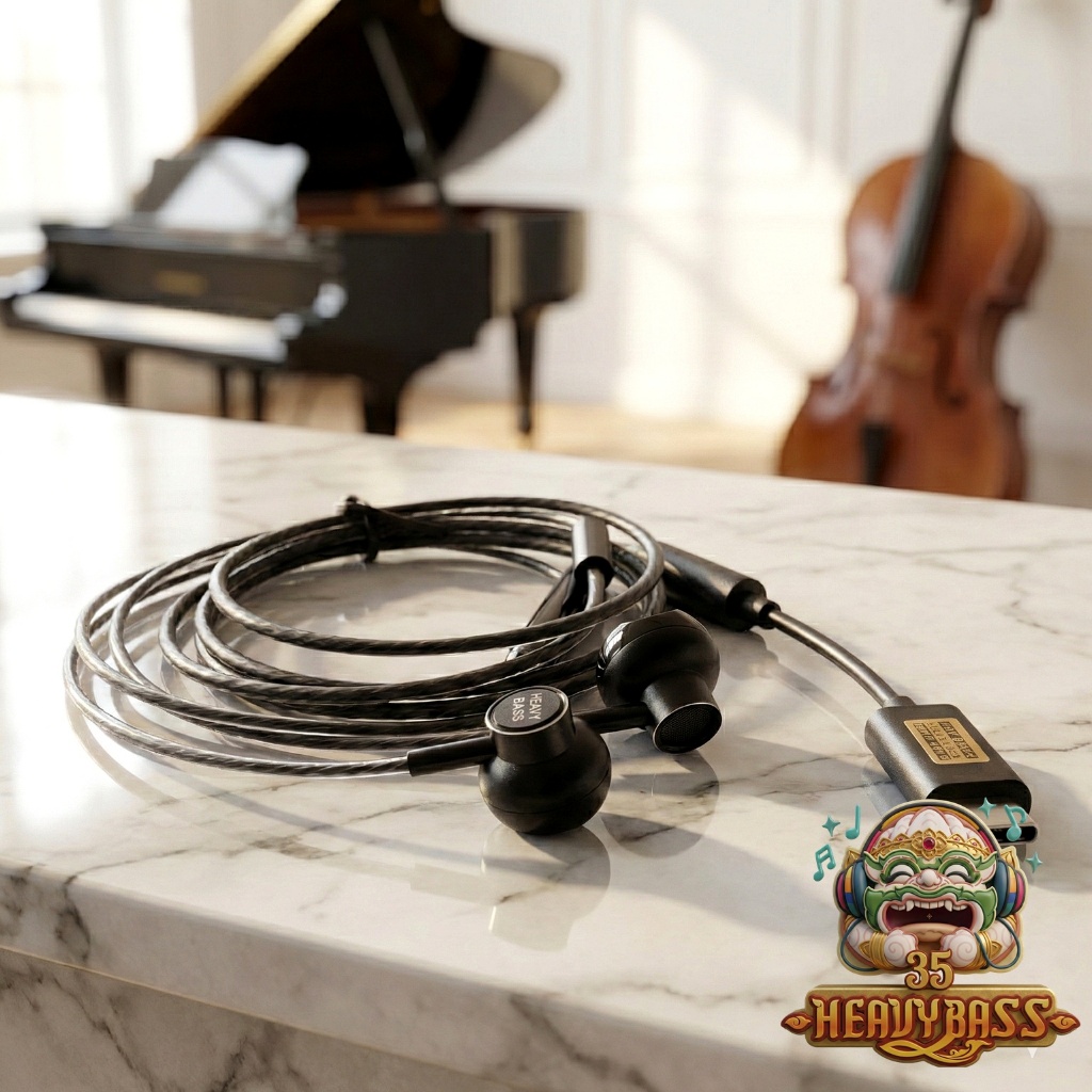 หูฟังมะยม Extreme Type C DAC หูฟังระดับเทพ สลักชื่อ/Logoฟรี!! ชัดเจนทุกมิติ… ขยี้ใจคนรักเบส X35