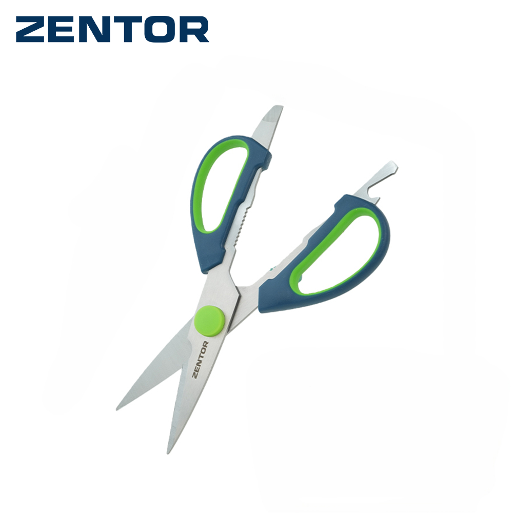 Zentor กรรไกรสแตนเลส กรรไกรอเนกประสงค์ กรรไกรตัดกระดาษ 5.5 และ 8.5 นิ้ว แข็งแรง ทนสนิม Scissors