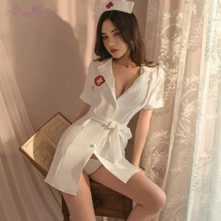 ชุดคอสเพลย์พยาบาล ราคาส่งถูกที่สุด Rรวมรุ่นขายดี รุ่น P001 ชุดนอนไม่ได้นอน YaoYuanShop