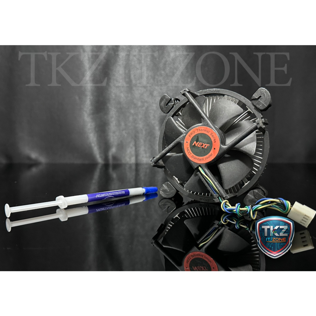 ((ฟรีซิลิโคลน)) ซิงค์พัดลม(CPU FAN COOLING) ซิงค์ลมNEXT intel ใช้กับ socket 1156 1155 1150 1151 (มือ
