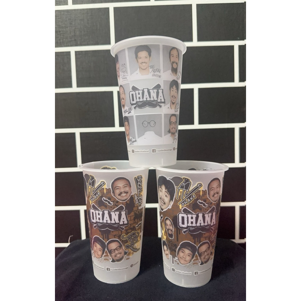 🖤แก้วน้ำOHANA~เต่าบิน(ไม่มีฝา)🖤