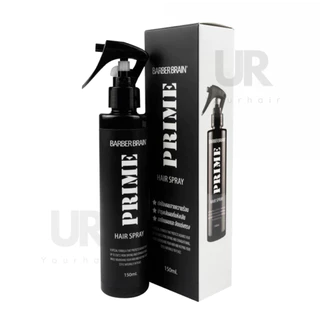 (พร้อมส่ง/ของแท้มีเลขจดแจ้ง) BARBER BRAIN PRIME HAIR SPRAY 3IN1 ผลิตภัณฑ์ป้องกันเส้นผม พร้อมบำรุง และ ช่วยยกโคน