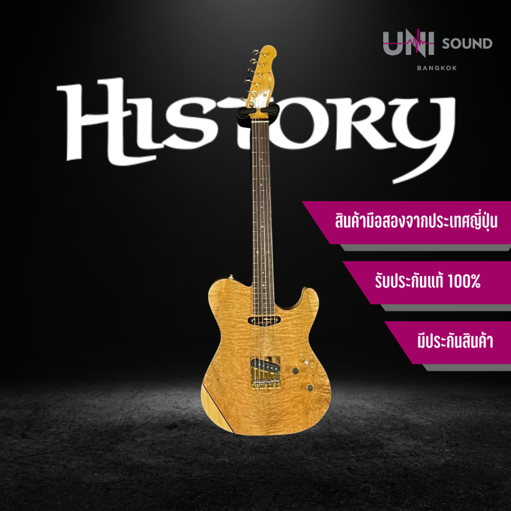 กีต้าร์ไฟฟ้า HISTORY Japan HG-TE/25th