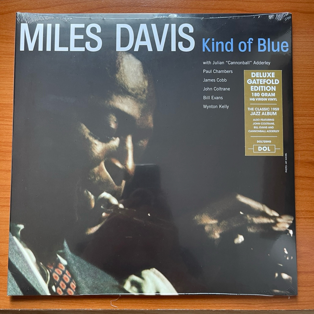 (พร้อมส่ง🔥)แผ่นเสียง  Miles Davis Kind Of Blue ,Vinyl, LP, Album, Reissue,DOL,EU มือหนึ่ง  ซีล