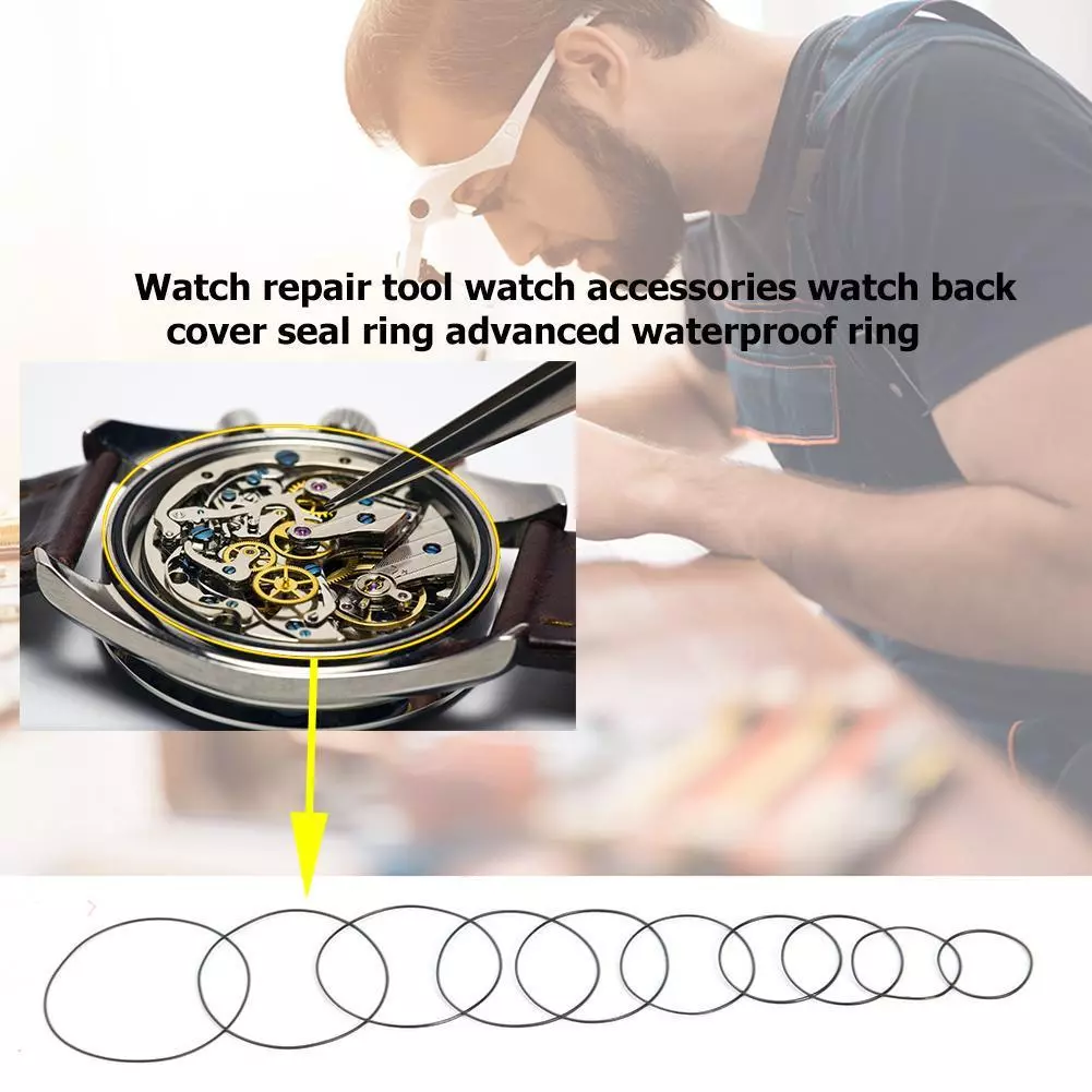 ยางโอริง O-Ring ฝาหลังนาฬิกา หนา 0.5 0.6 0.7 0.8 mm thumbnail 6