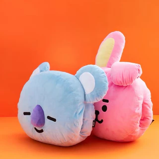 BT21 Pillow Blanket หมอนซุกมือมีผ้าห่ม สินค้าลิขสิทธิ์แท้ 100%