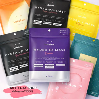 LuLuLun Hydra AZ Face Mask/Quality 1st มาสก์ เติมน้ำให้ผิว ชุ่มชื้นสูง ไฮยาลูลูลูน 1ซอง7แผ่น