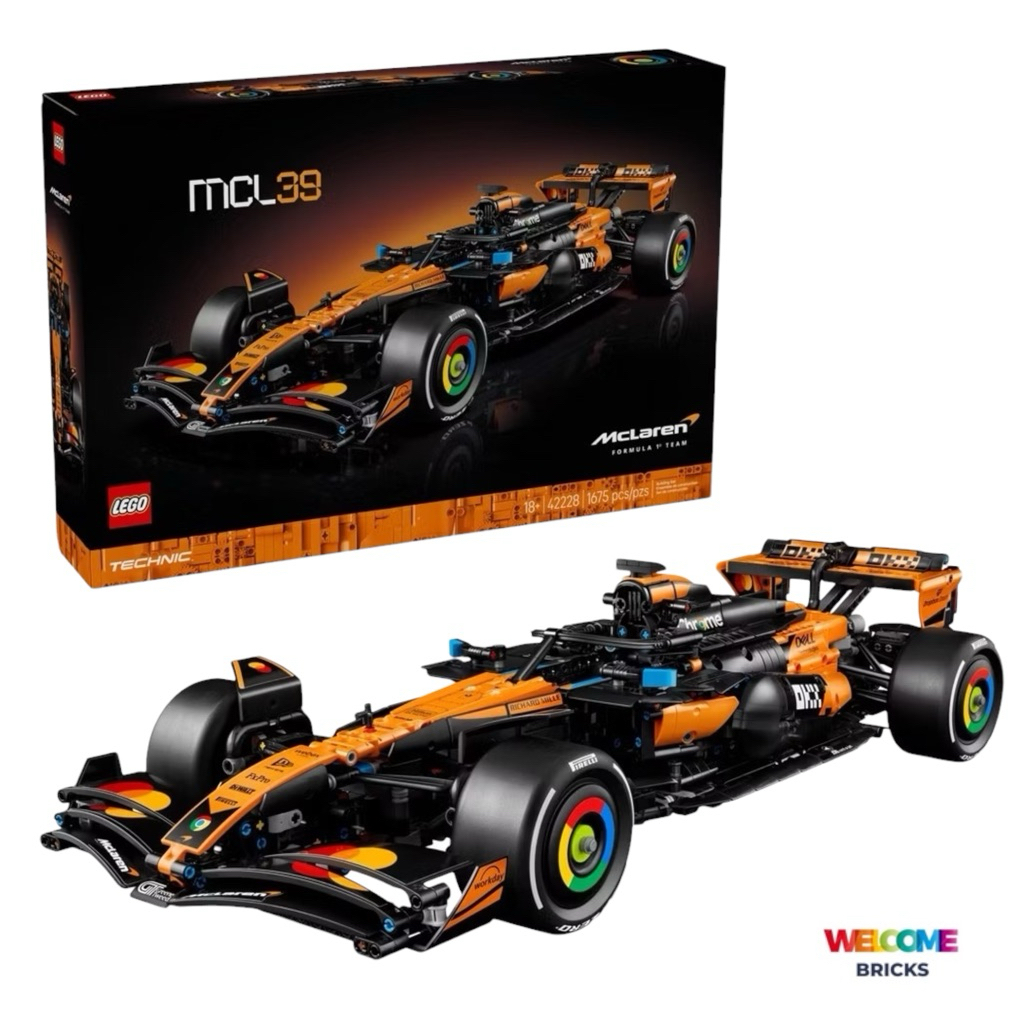 (พร้อมส่งค่ะ) Lego Technic™ 42228 McLaren MCL39 F1® Car