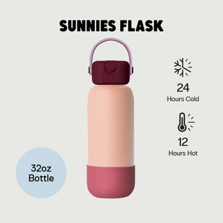 Sunnies Flask 32oz Bottle (Ready Made กระบอกน้ำขนาด 32 ออนซ์)