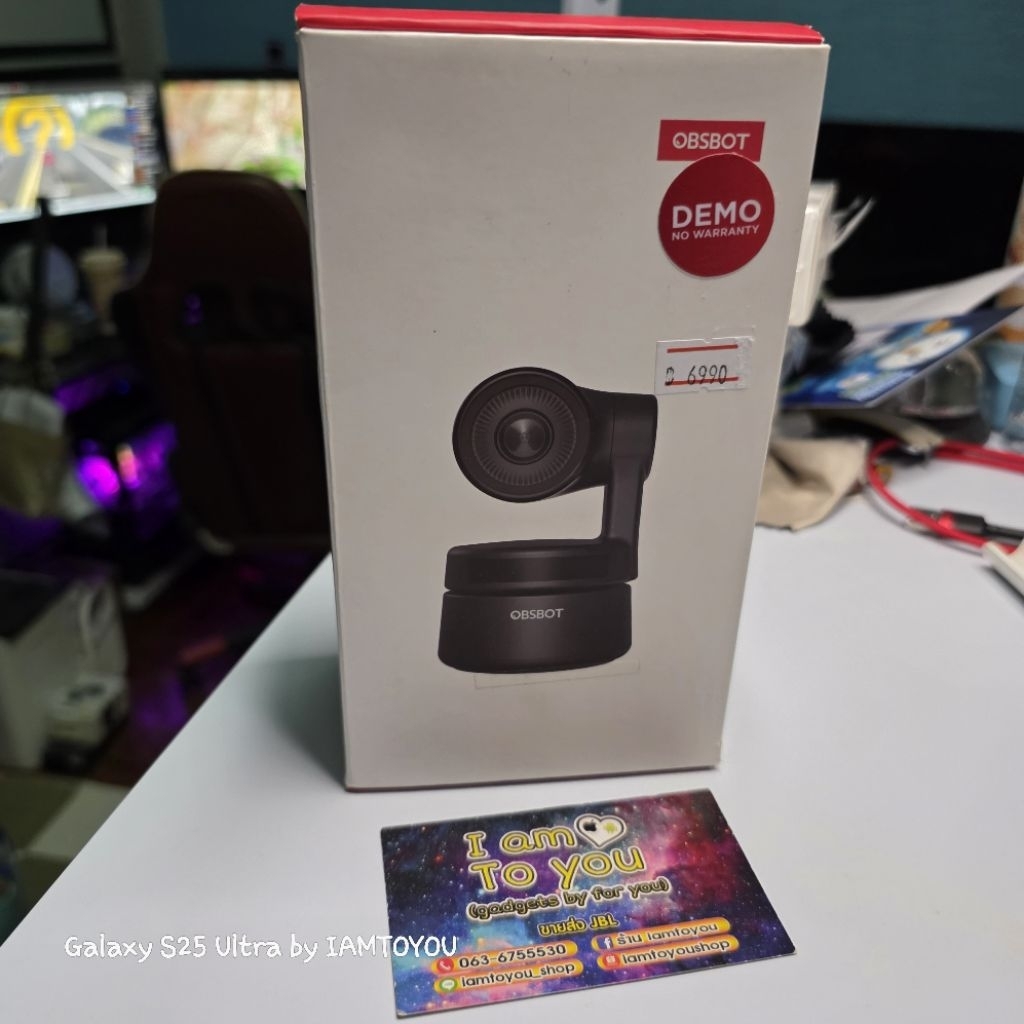 [DEMO/ตัวโชว์] OBSBOT TINY กล้องwebcam 360°