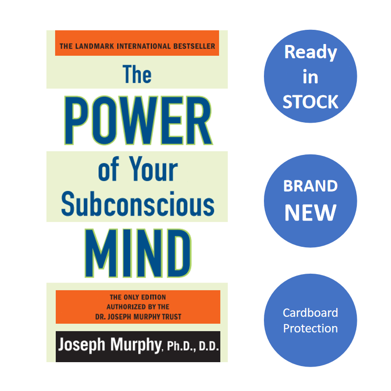 English Book the Power of Your Subconscious MIND Joseph Murphy Bestseller