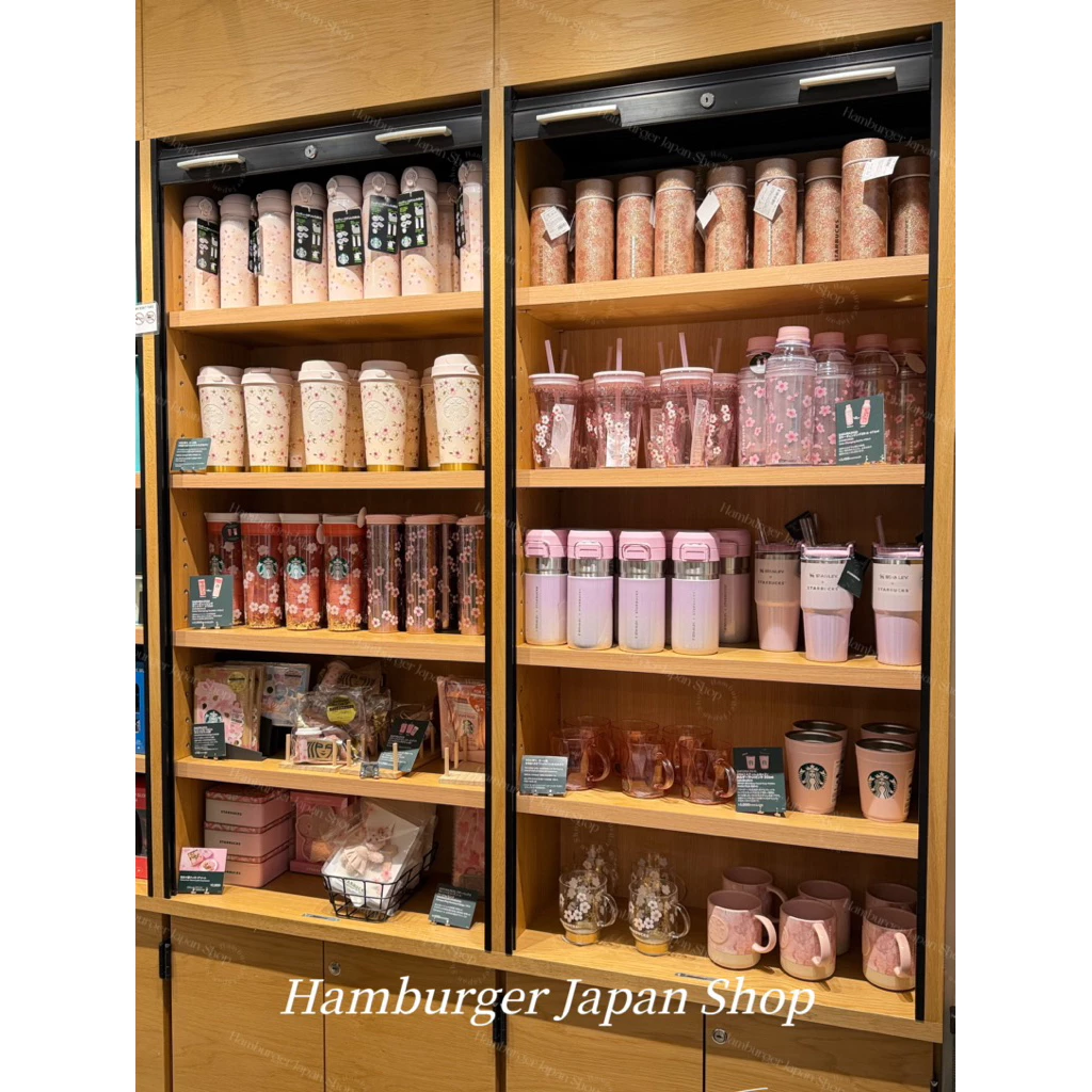 Starbucks Japan SAKURA 2026 Glass Tumbler Pink 473ml thumbnail 3