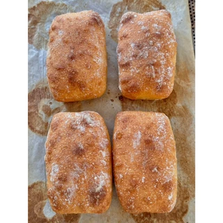 ขนมปังเชียบัตต้า Ciabatta Bread - 4 pcs set