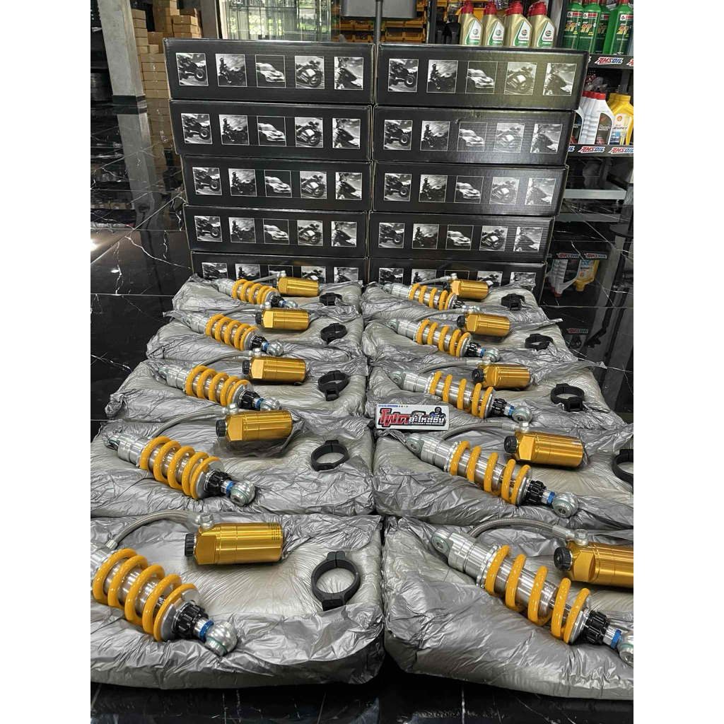 โช็คหลังโอลิน Ohlins KA607 สำหรับ Kr Victor Serpico หูบน (ของแท้)