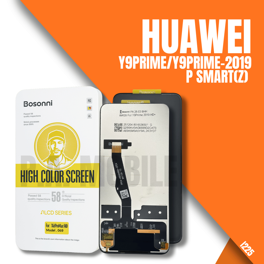 หน้าจอ แบรนด์ Bosonni Huawei  Y9PRIME/Y9PRIME-2019/P SMART(Z)