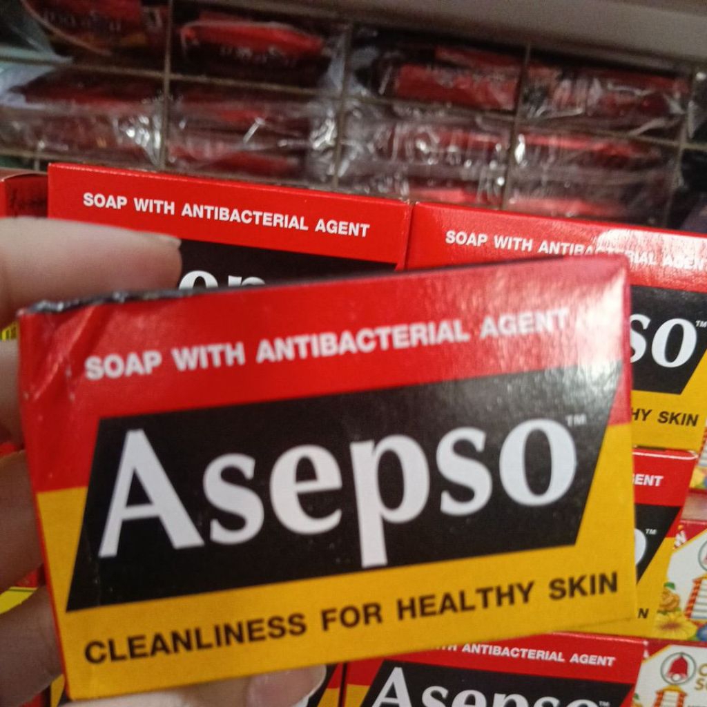 สบู่ asepso ปริมาณ 80 กรัม