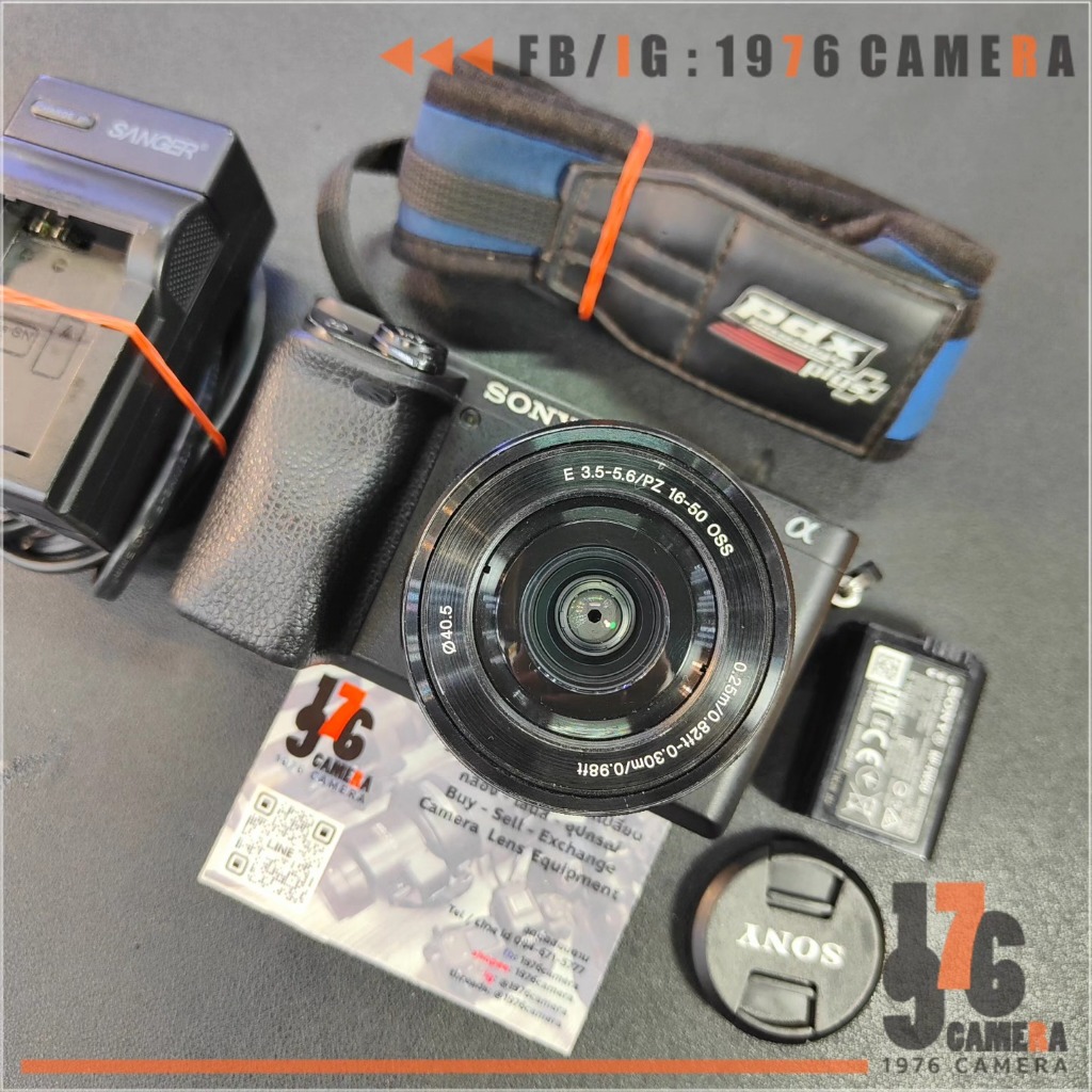 used sony a6400 kit 16-50 มือสองใช้งานปกติ ชต 160,xxxx