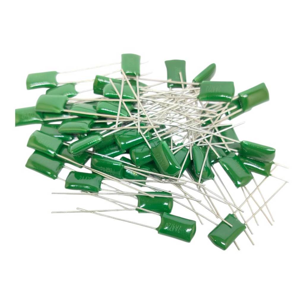 5pcs 472 2A472J 100V  4700PF  mylar ตัวเก็บประจุ คาแาซิเตอร์ ชนิด ไมลาร์