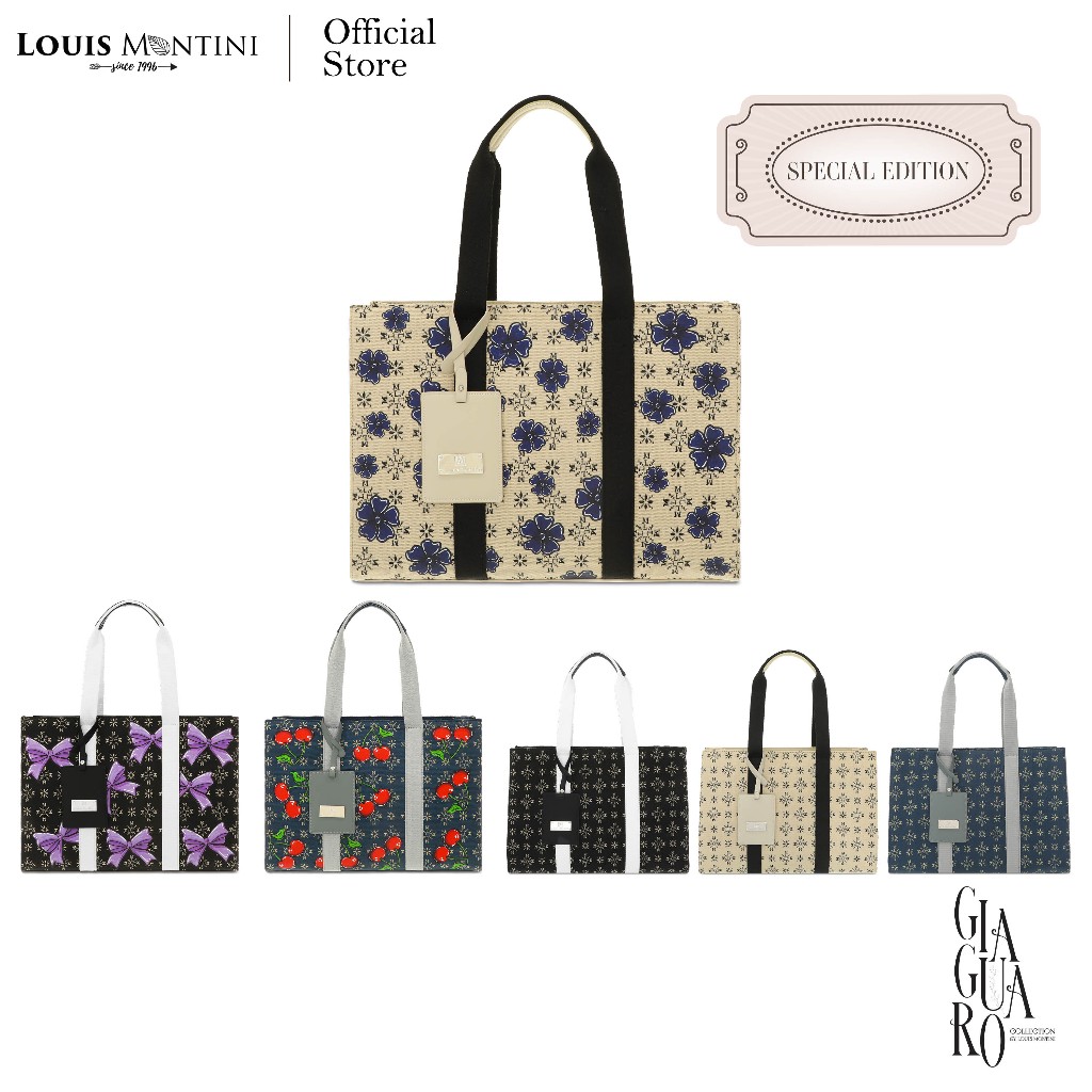 [Clearance sale] Louis Montini (Giaguaro) กระเป๋าผู้หญิงสะพายข้าง Women's Shoulder Bag LYP04