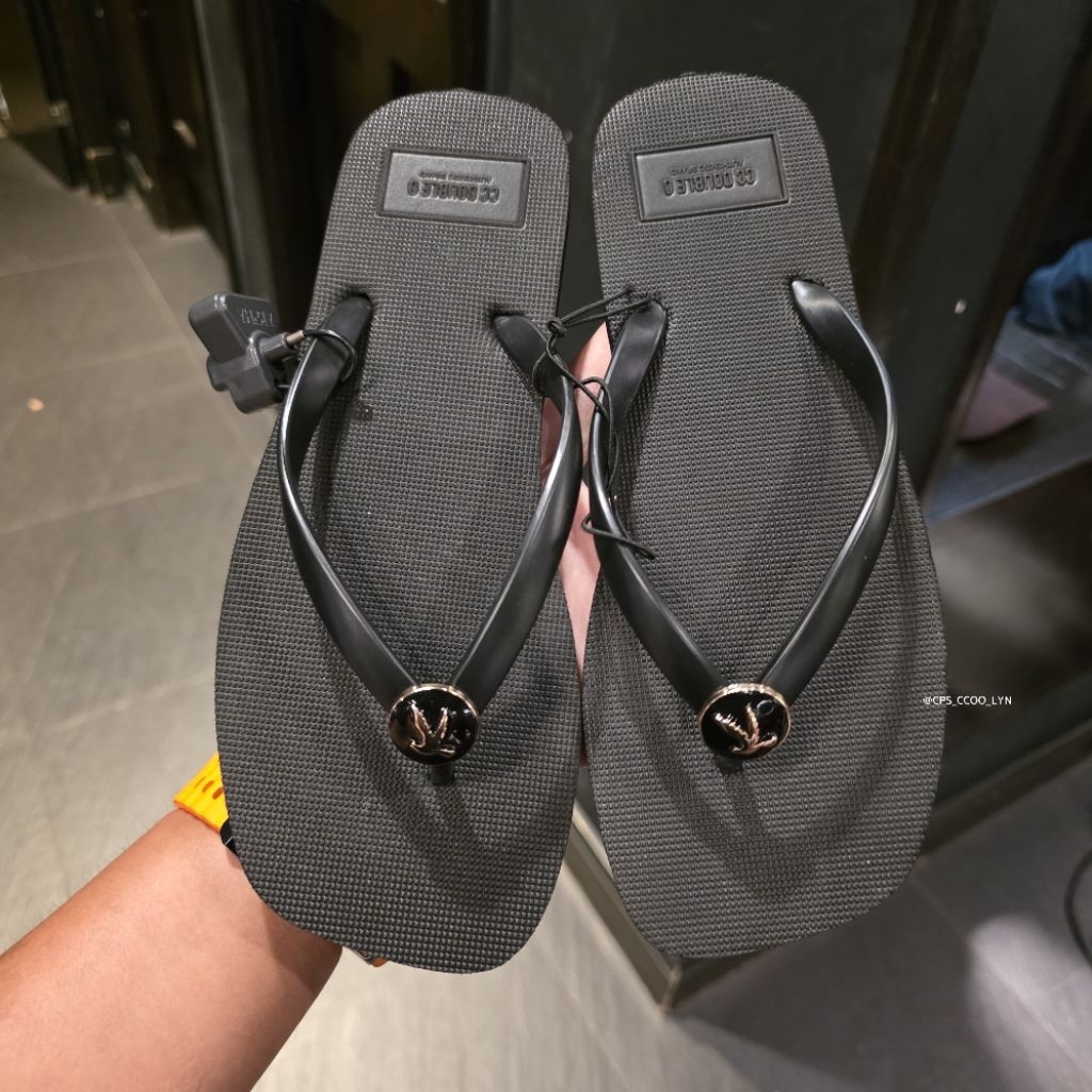 🛍 รองเท้าแตะแบบหนีบ CC DOUBLE O CCOO ผู้หญิง คอลใหม่ล่าสุด ของแท้💯% จัดส่งพร้อมถุงShop