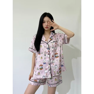 A1046 – ชุดนอน 14 ลายน่ารักมากกก ใส่แล้วใจละลาย