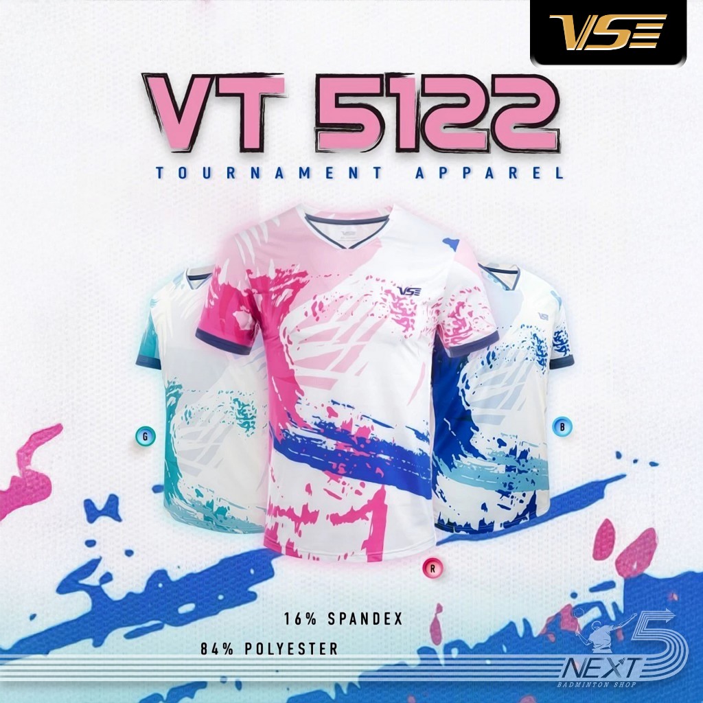 VS เสื้อกีฬาแบดมินตัน รุ่น 1TSA018