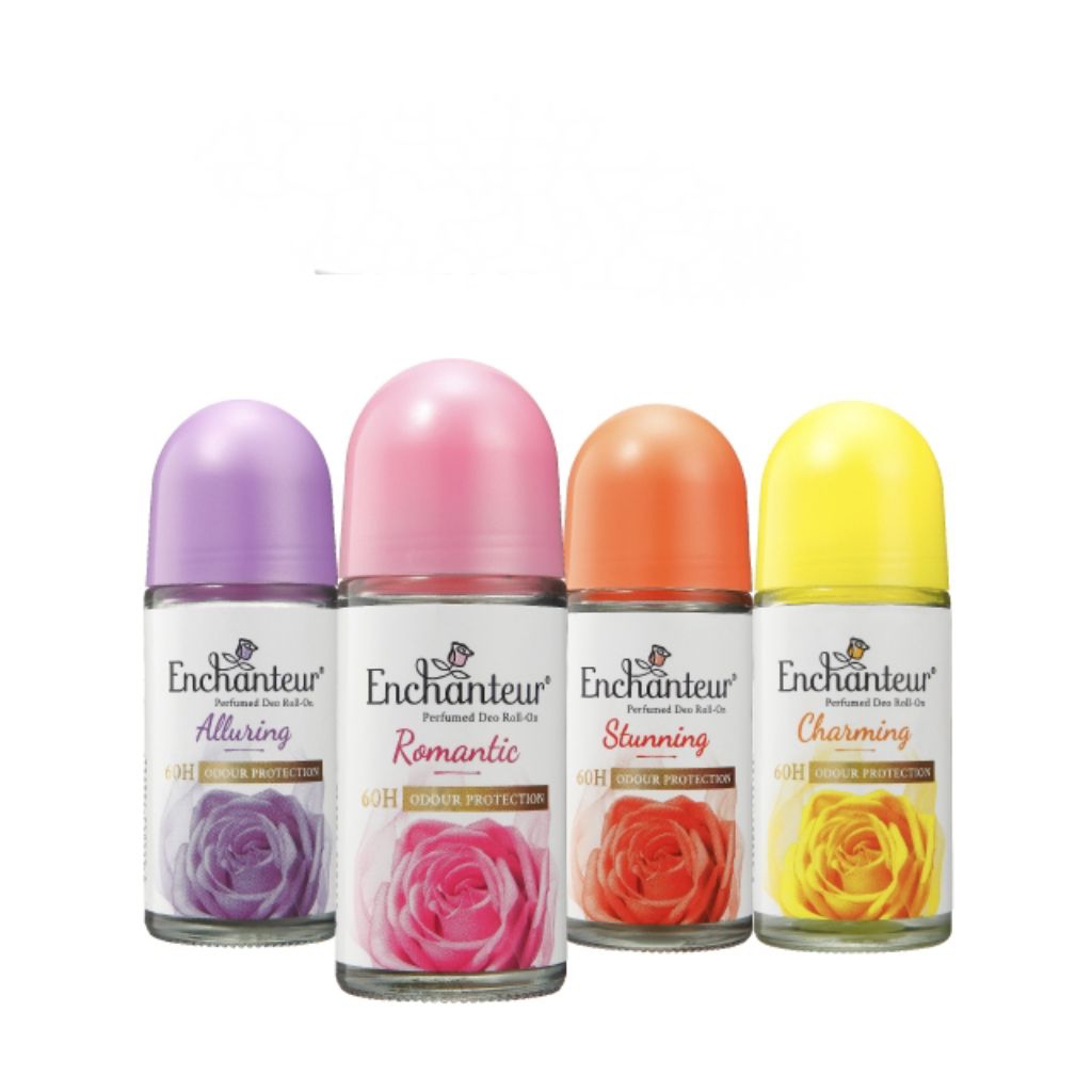 ขนาด 50 มล เอนแชนเทอร์ เพอร์ฟูม ดีโอโดแรนท์ โรลออน (Enchanteur Perfumed Deodorant Roll-on)