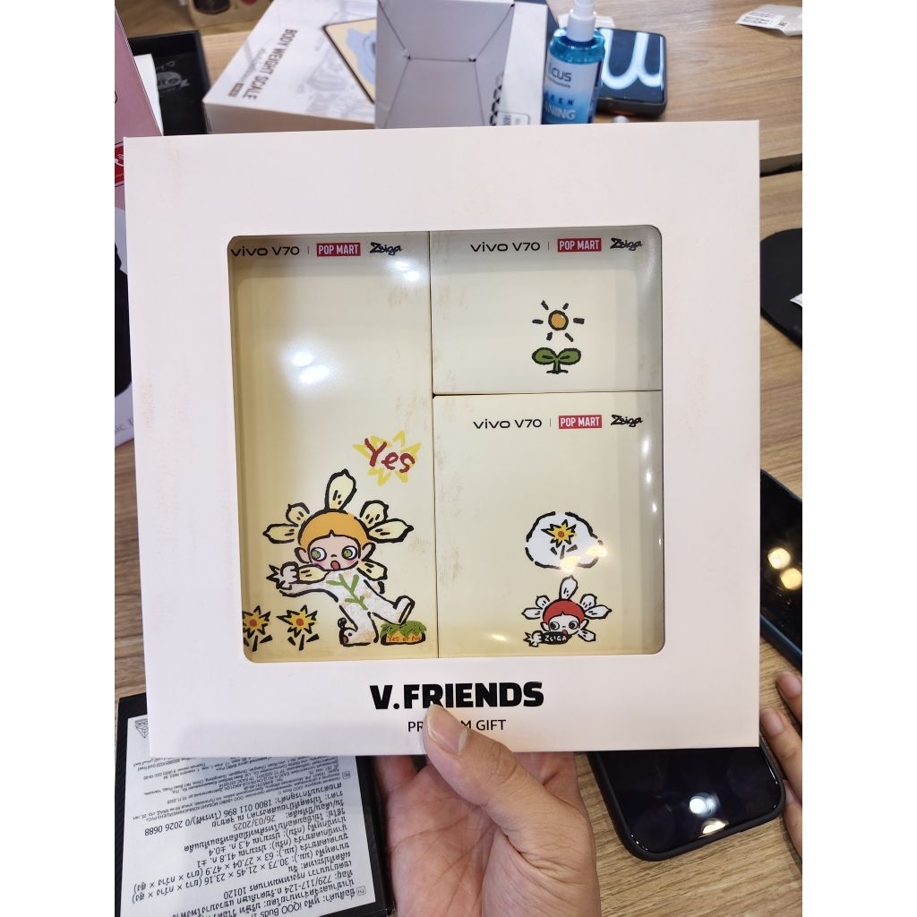 Set box เคส Vivo V70 x Pop Mart