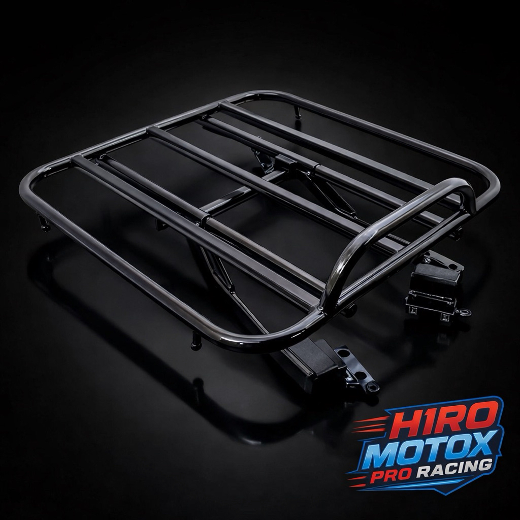 ตะแกรงสไลด์เลื่อนเข้าออก (แบบตรงรุ่น) WAVE-125i / WAVE-110i / Scoopy / ZOOMER (45x45 cm) ตะแกรงไรเดอร์ วางกระเป๋าอาหาร