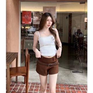 !NEW BABY LUNA SHORT-PANTS! กางเกงขาสั้นสั้นมากมาก*เอวต่ำ* เนื้อผ้าวูลขนสัตว์! (รบกวนอ่านรายละเอียดก่อนสั่งซื้อ)