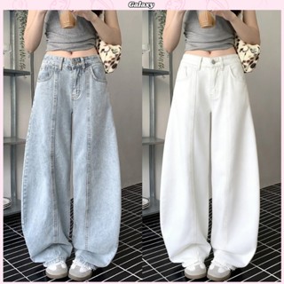 กางเกงยีนส์ผู้หญิง กางเกงทรงหลวม สไตล์เมริกัน ใส่แล้วดูผอม ใ…