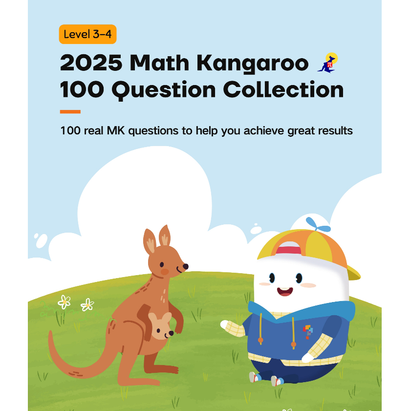 ข้อสอบ Kangaroo Math 🚩100 Question Collection 🚩 ECOLIER Grade 3-4 มีเฉลยตัวเลือก ป.3-4 คณิต KMT