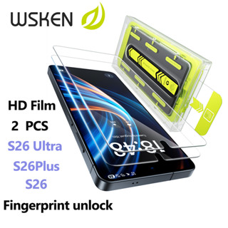 WSKEN ไร้พรมแดน ฟิล์ม for Samsung S26Ultra S25Ultra เอชดี ฟิ…