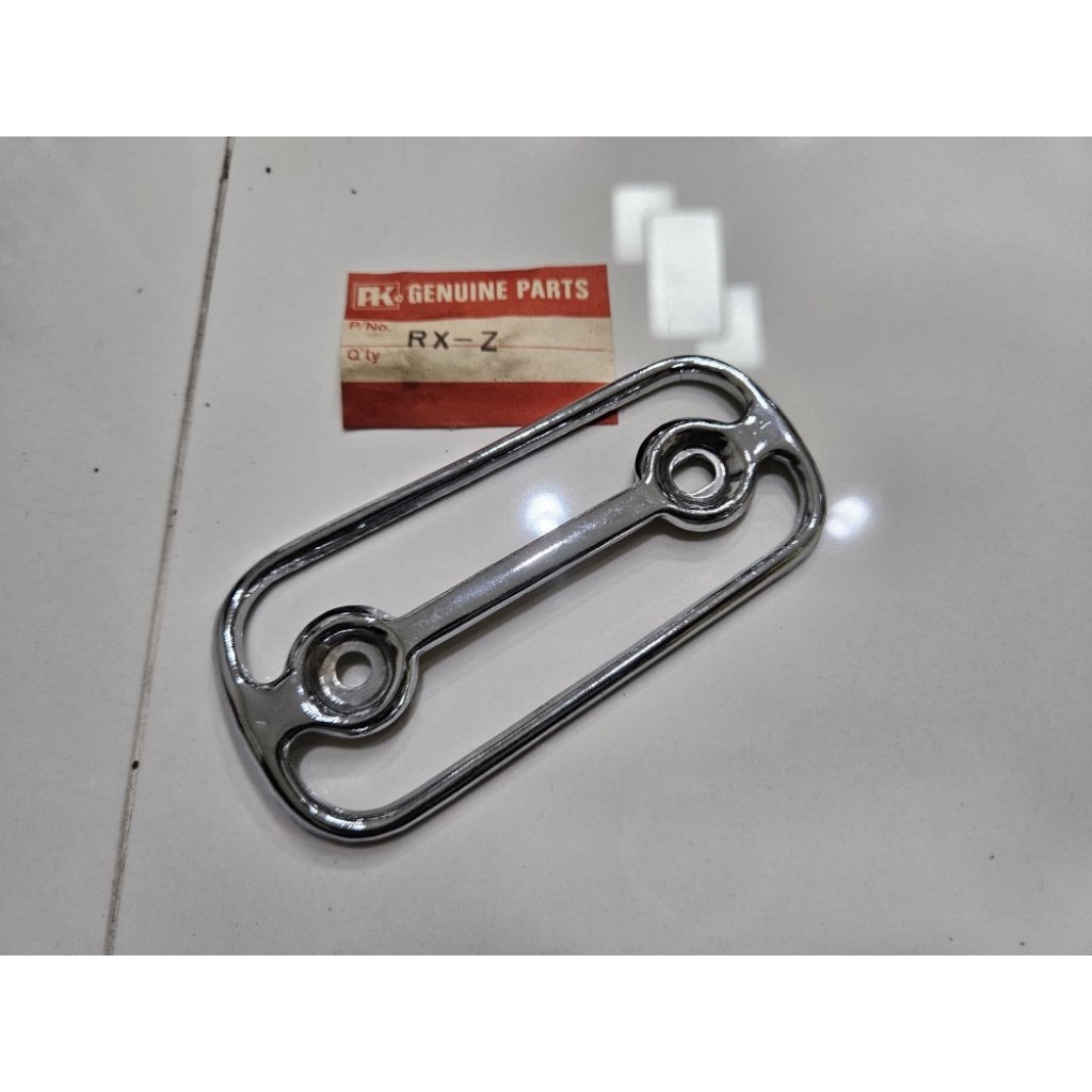 เหล็ก กันร้อน ท่อไอเสีย แบบ โครเมี่ยม Yamaha RXZ RXZ135 อาร์เอ็กซ์แซด