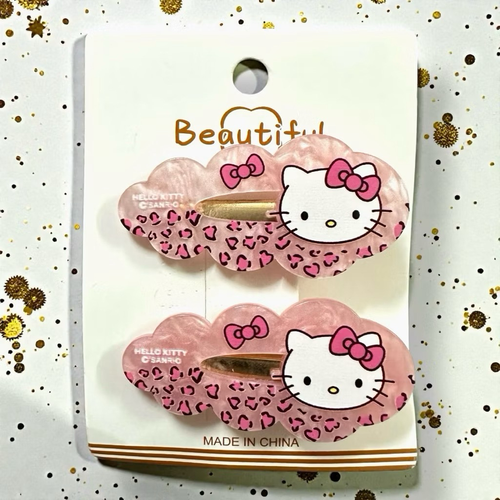 รวมกิ๊บหินอ่อนซานริโอหลายแบบ แวววาว ใช้ได้ทั้งเด็กและผู้ใหญ่ กิ๊บติดผมน่ารัก