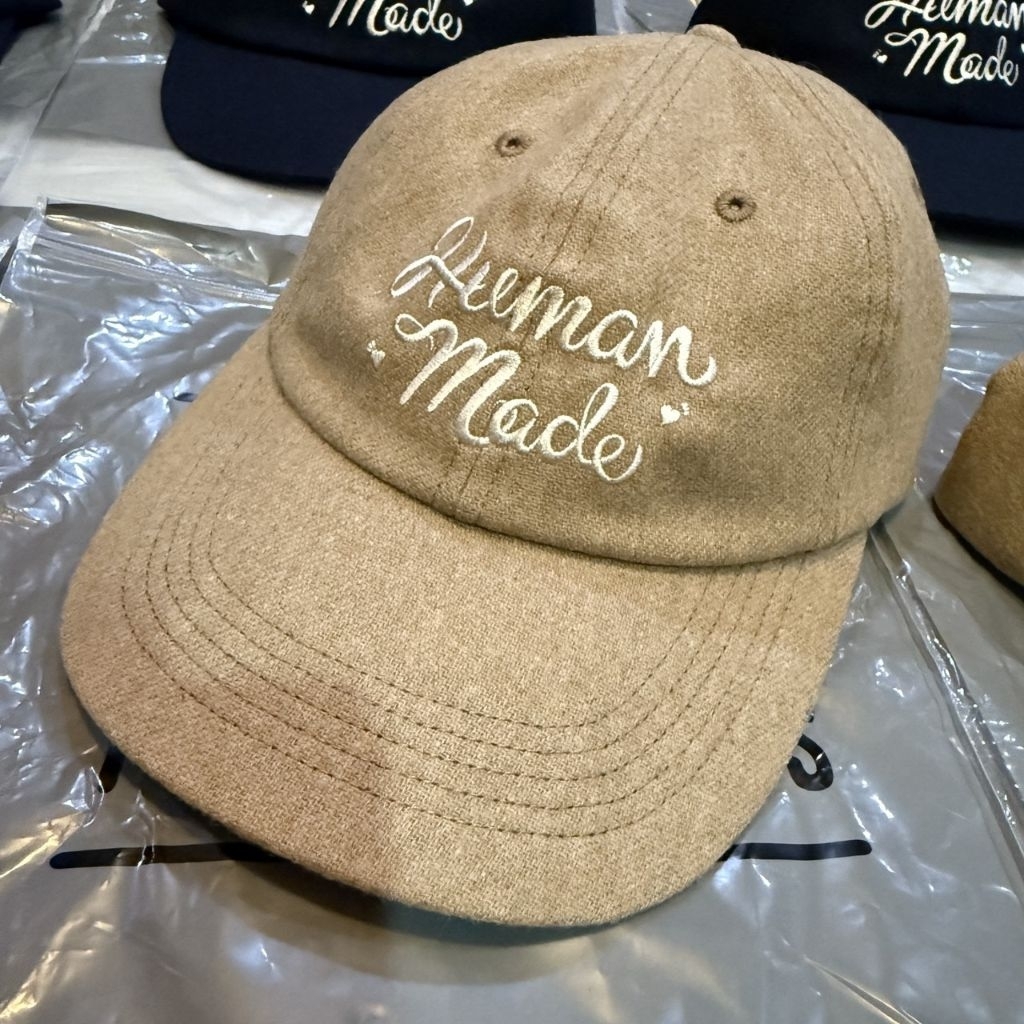 Human made 6PANEL WOOL CAP พร้อมส่ง หมวก Human made