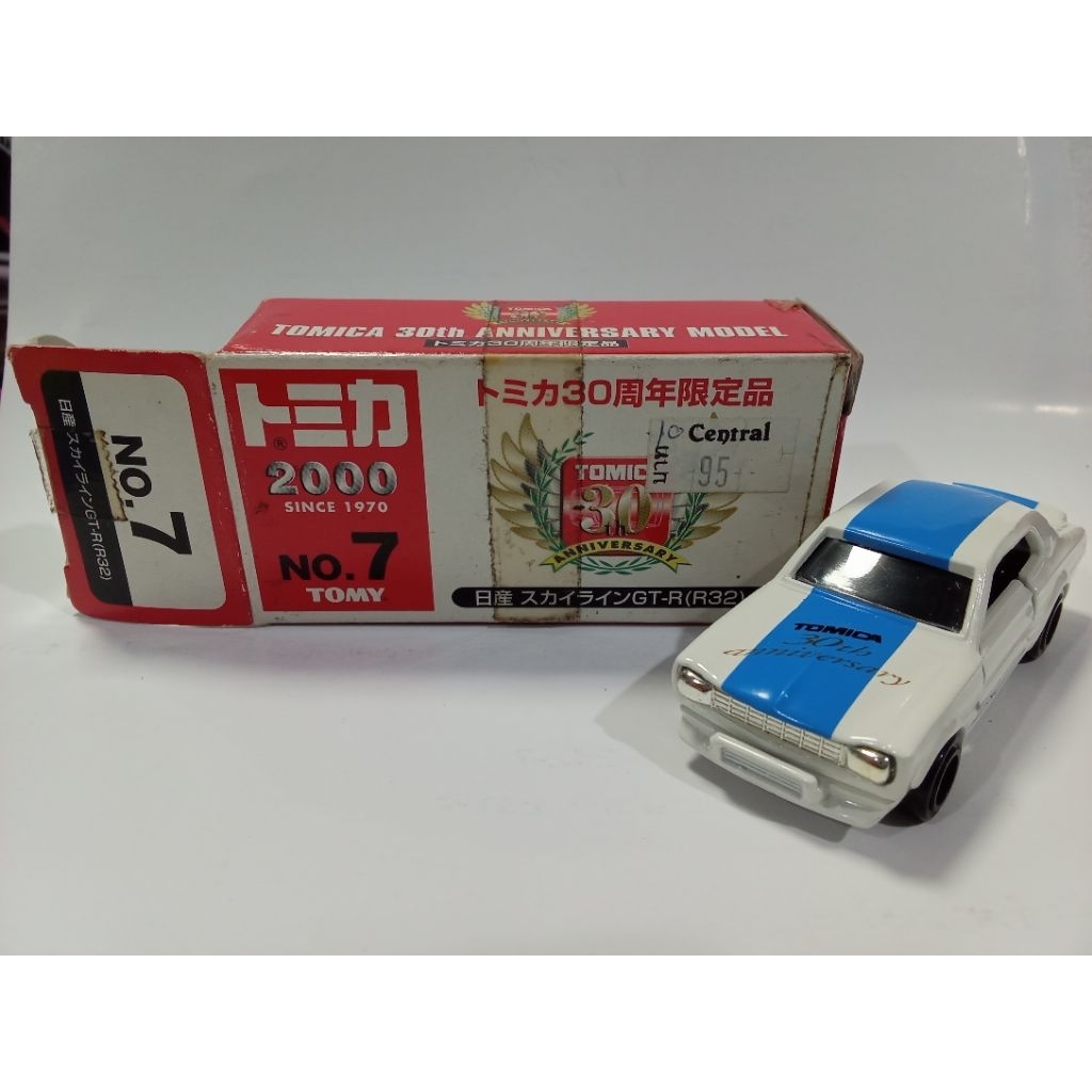 Tomica 30th Anniversary Skyline GT-R R32 No.7 ปี 2000 รุ่นครบรอบ 30 ปี ของแท้