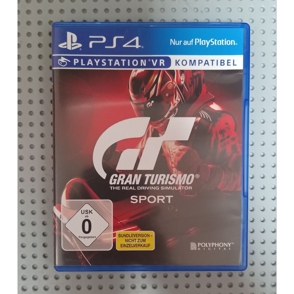 แผ่นเกม PS4 (มือ2) : GRAN TURISMO SPORT (GT SPORT)