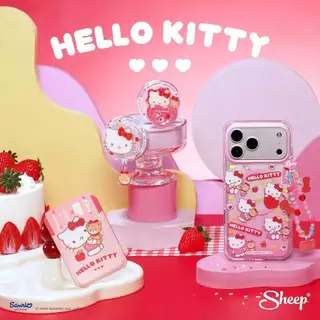 พร้อมส่ง SHEEP Canvas Phone Case - HELLO KITTY Collection เคสคิตตี้ CaseKitty Applesheep ของแท้100%✔️